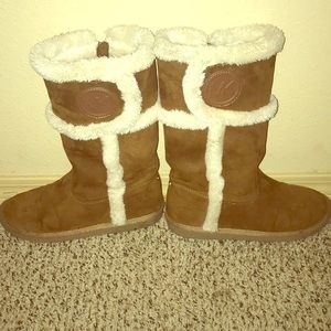 Michael kors fur boots